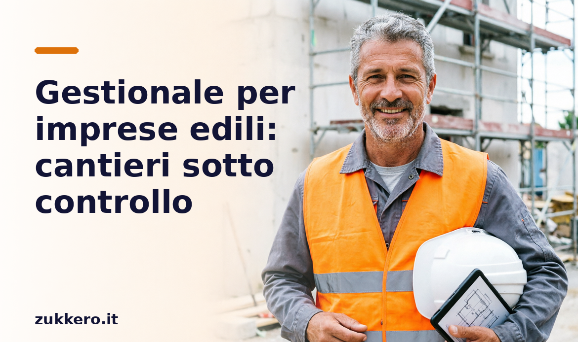 Gestionale per imprese edili Zukkero