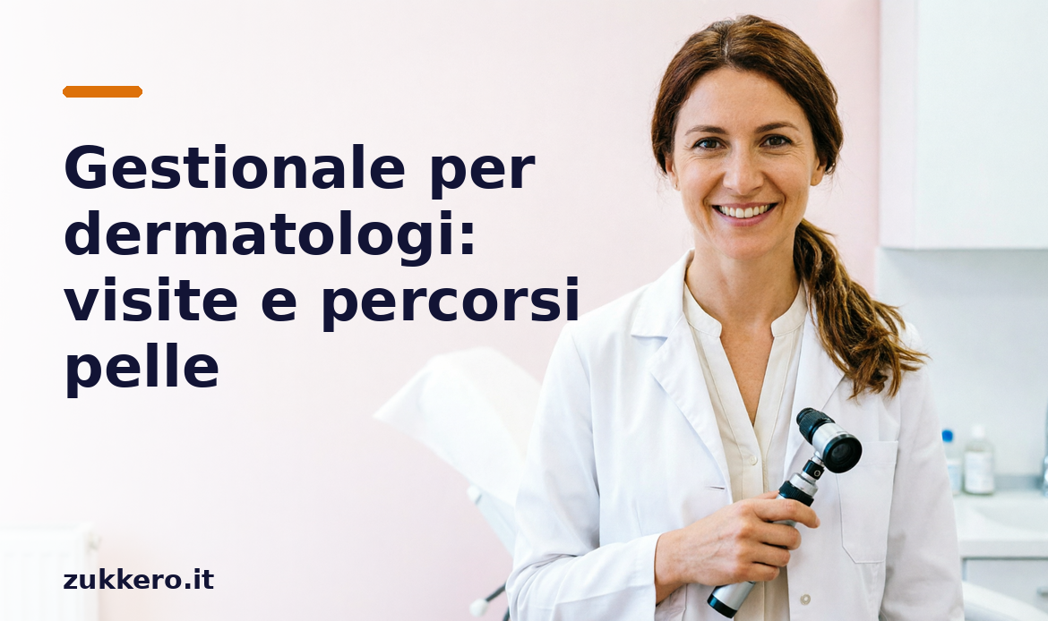 Gestionale per dermatologi Zukkero
