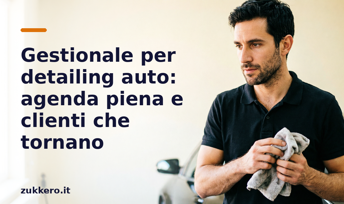 Gestionale per detailing auto Zukkero