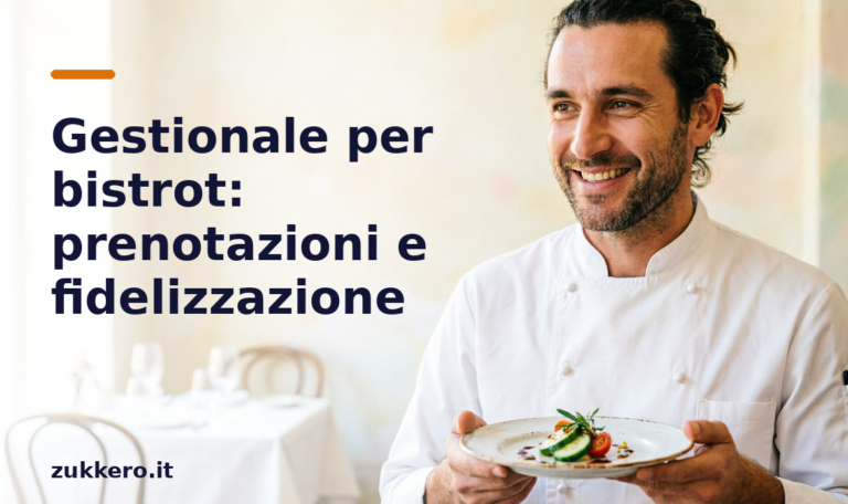 Gestionale per bistrot Zukkero