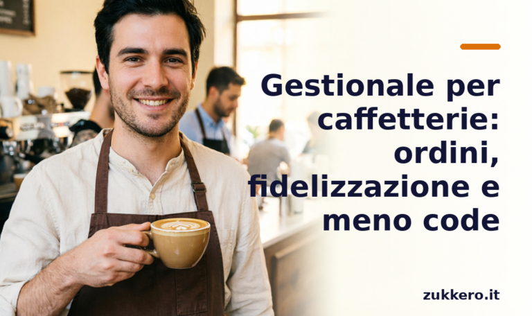 Gestionale per caffetterie Zukkero