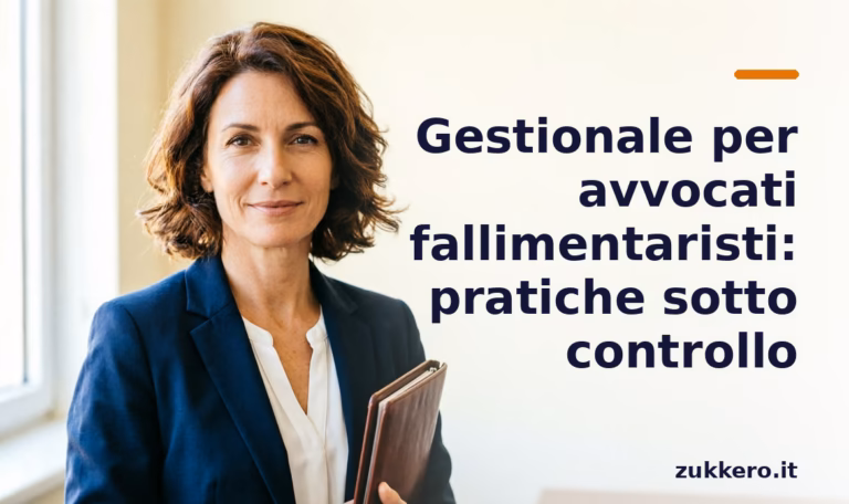 Gestionale per avvocati fallimentaristi Zukkero