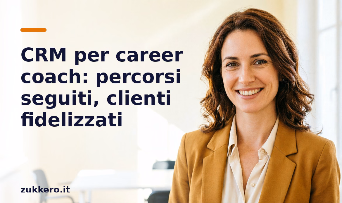 CRM per career coach Zukkero