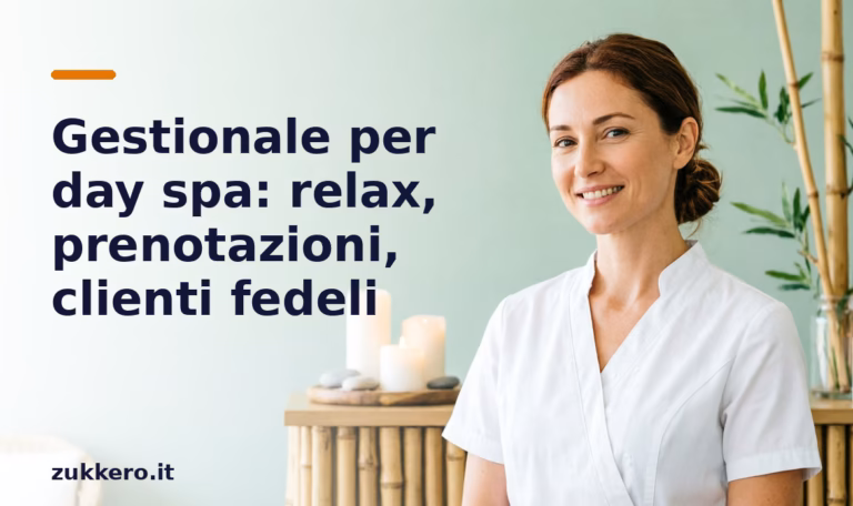 Gestionale per day spa Zukkero