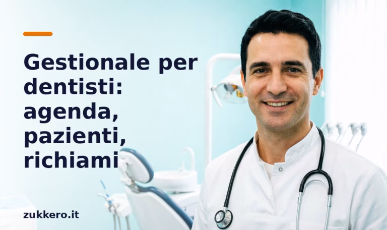 Gestionale per dentisti Zukkero