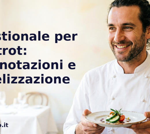 Gestionale per bistrot Zukkero