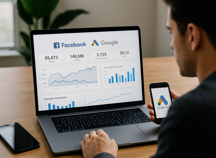 Integrazione & Report Facebook Ads e Google Ads