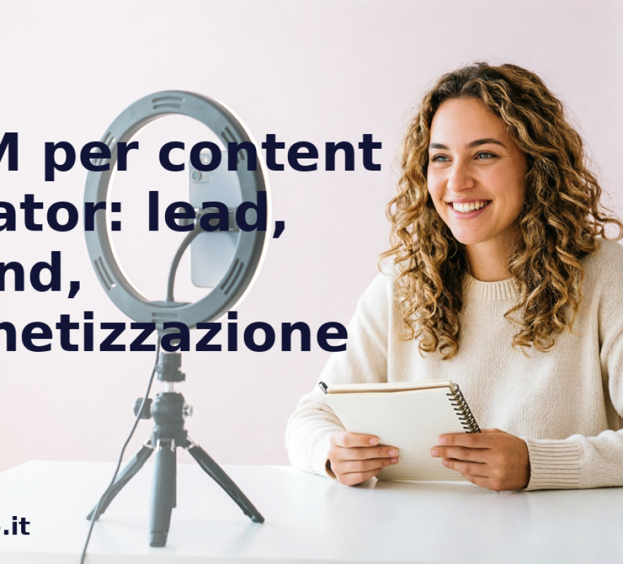 CRM per content creator Zukkero