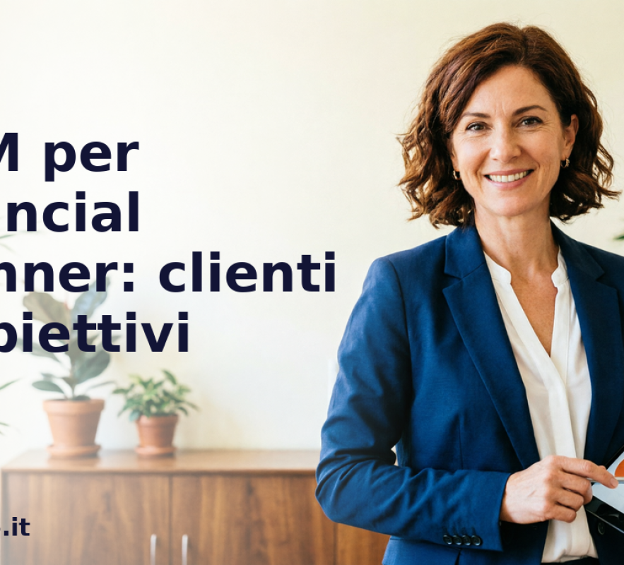 CRM per financial planner Zukkero